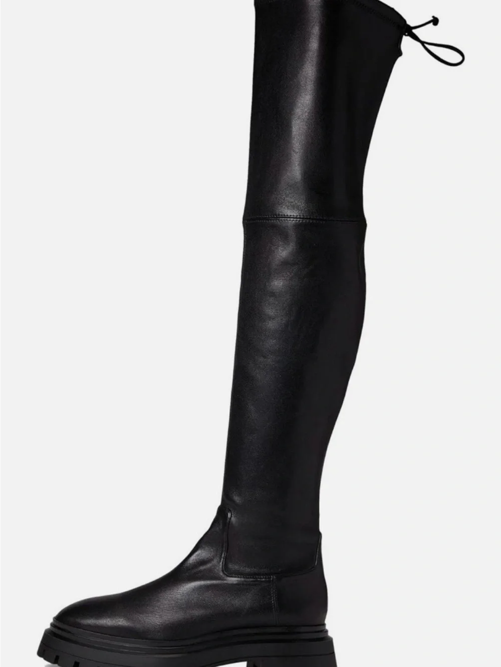 Stuart Weitzman Bedfordland Boots / Black Over-The-Knee
